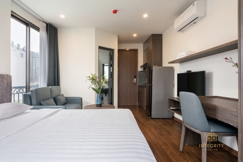 Lakeview Studio  for rent in Trung Kinh, Cau Giay - short stay