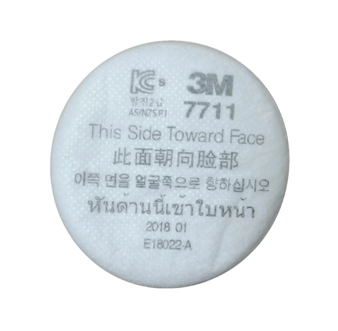 7711 Tấm lọc bụi dùng cho mặt nạ 3M
