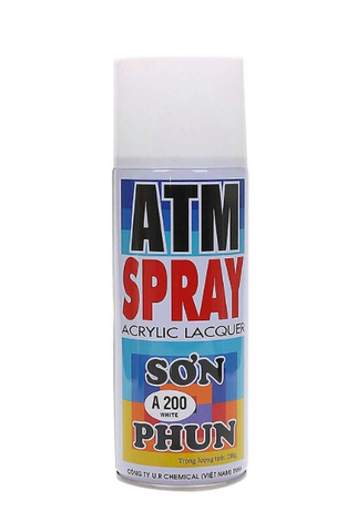 A200 Sơn phun ATM Urai Paints màu trắng 400ml