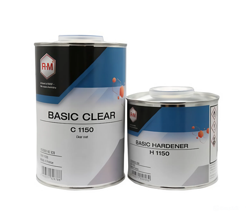 1150 Dầu bóng & Đóng rắn chậm khô Basic Clear RM