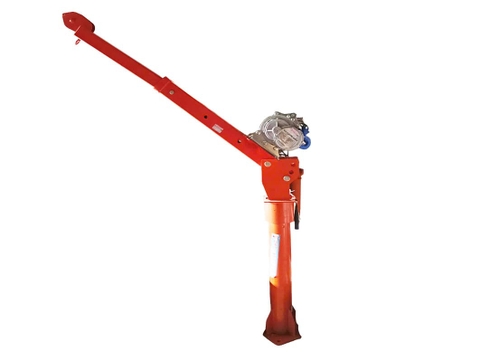 Cẩu xoay 360 độ 1 tấn lắp tời điện KCD