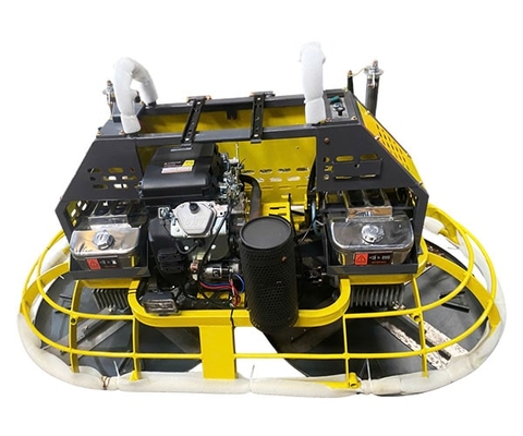 Máy xoa nền bê tông đôi ngồi lái mâm 1 mét