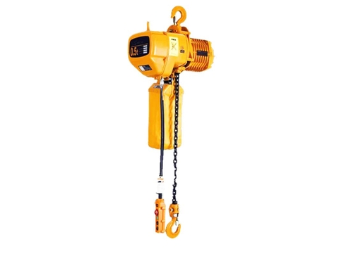 Pa lăng xích điện cố định 500kg 6m 7.2 mét/phút HHBB0.5-01 380V