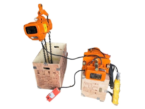 Pa lăng xích điện di chuyển 2 tấn 6m HHBB02-02 380V