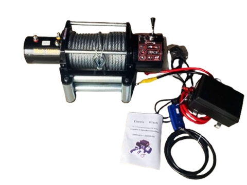 Tời điện HOTO 12V 20000LBS nâng 2000kg kéo ngang 9090kg