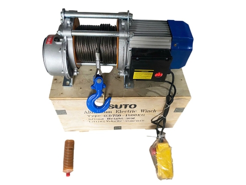 Tời điện đa năng KCD750-1500 220V 30m 35 mét/phút