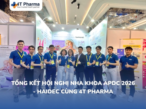 Tổng kết hội nghị nha khoa APDC 2026 - HAIDEC cùng 4T Pharma