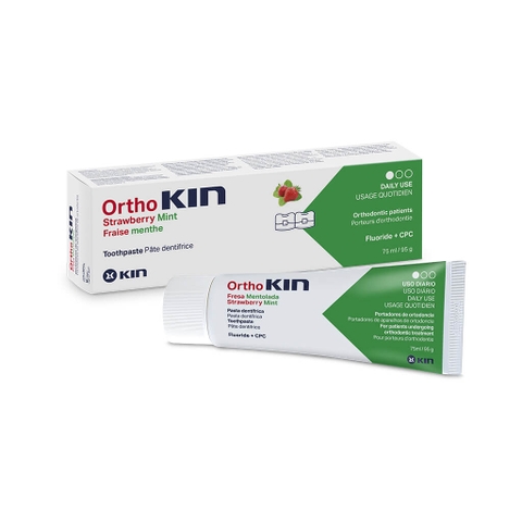 Kem đánh răng Ortho Kin chuyên biệt cho niềng răng & chỉnh nha (75ml)