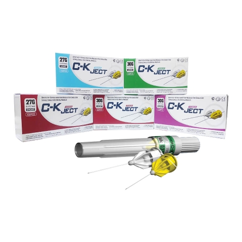 Kim tiêm tê C-K Ject cho thủ thuật nha khoa vô trùng, dùng một lần (100 kim)