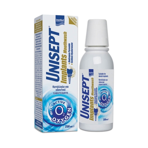 Nước súc miệng Unisept Implants dành riêng cho người cắm Implant (250ml)