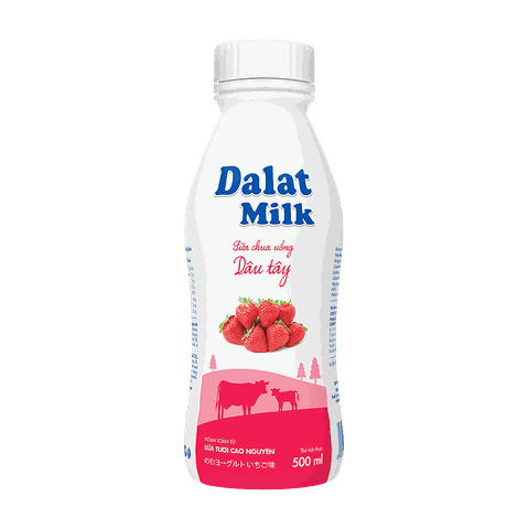 Sữa Chua Uống Dâu Tây 500ml