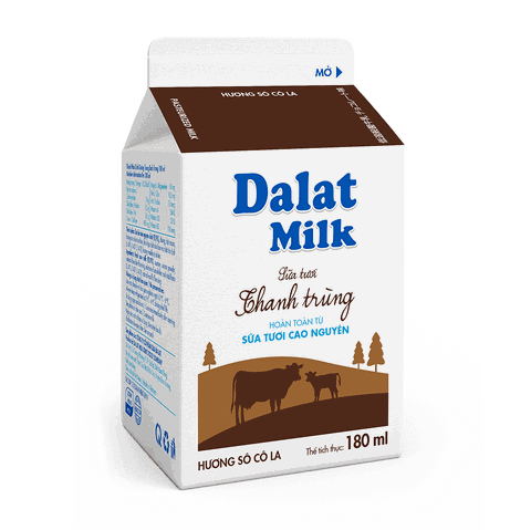 Sữa Tươi Thanh Trùng Hương Sô Cô La 180ml