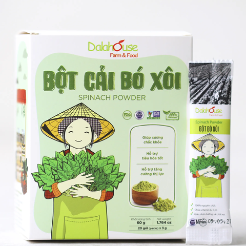 Bột cải bó xôi Dalahouse -Hộp x 20 gói x 3gr