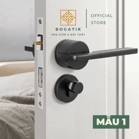 Khoá cửa tay gạt khóa cửa gỗ OPERA công trình chất liệu hợp kim nhôm 3 MÀU tinh tế và chất lượng tốt