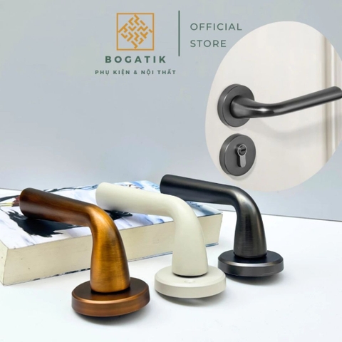 Khóa cửa phân thể, tay nắm cửa phòng ANDY, phong cách hiện đại, hợp kim nhôm nhiều màu