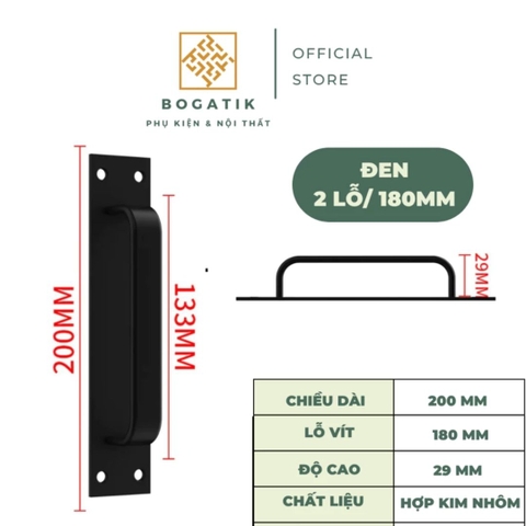 Tay nắm cửa ngăn kéo tay nắm cửa kéo chất liệu hợp kim nhôm sơn tĩnh điện bắt vít chất lượng cao