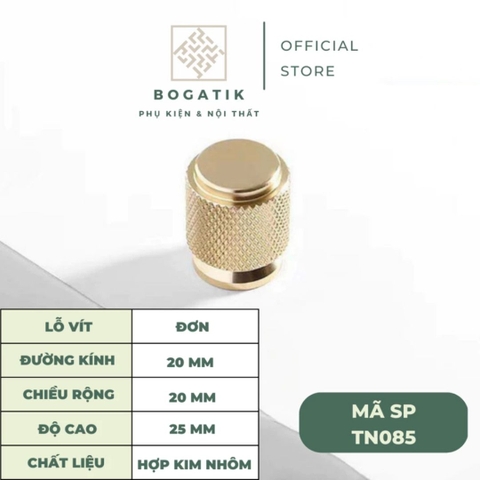 Tay nắm cửa tủ ngăn kéo, tay nắm tủ bếp chữ T hợp kim nhôm màu đen, vàng kim hiện đại mã TN08