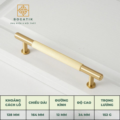 Tay nắm đồng thau ANTOINE