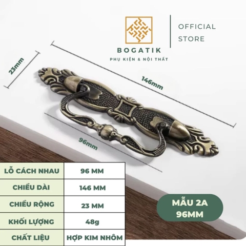 Tay nắm cửa tủ, ngăn kéo, tay nắm cửa gỗ CỔ ĐIỂN chất liệu HỢP KIM màu ĐỒNG tinh tế, thẩm mỹ