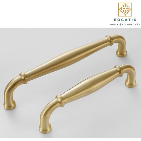 Tay nắm tủ bếp. tay nắm cửa bằng đồng thau kiểu dáng tinh tế, hiện đại DT818-DT819