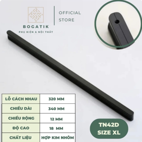 Tay nắm cửa tủ ngăn kéo tay nắm tủ bếp hợp kim nhôm hình chữ I màu vàng kim chất lượng cao