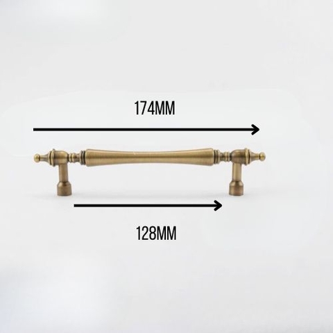 Tay nắm tủ quần áo hình nơ BOWA, núm tủ đồng thau nhẹ nhàng sang trọng phong cách Pháp