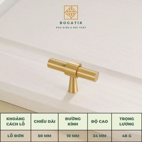 Tay nắm tủ ĐỒNG THAU, tay nắm tủ quần áo tủ bếp phong cách hiện đại sang trọng đẳng cấp DT816