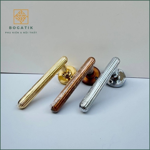 Khóa cửa phân thể, tay nắm cửa phòng ROGER, phong cách Bắc Âu tối giản hiện đại
