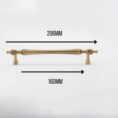 Tay nắm tủ quần áo hình nơ BOWA, núm tủ đồng thau nhẹ nhàng sang trọng phong cách Pháp