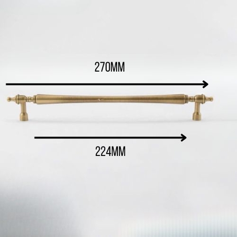 Tay nắm tủ quần áo hình nơ BOWA, núm tủ đồng thau nhẹ nhàng sang trọng phong cách Pháp