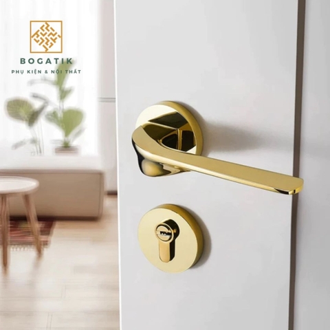 Tay nắm cửa phân thể, khóa cửa phòng SORA hợp kim kẽm chất lượng cao, phong cách hiện đại tối giản