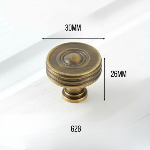 Tay nắm tủ quần áo hình nơ BOWA, núm tủ đồng thau nhẹ nhàng sang trọng phong cách Pháp