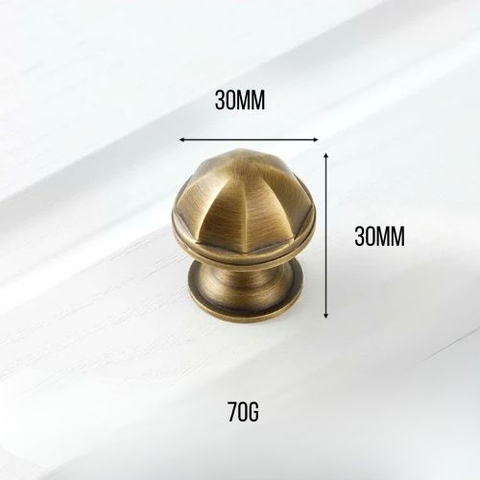 Tay nắm tủ quần áo hình nơ BOWA, núm tủ đồng thau nhẹ nhàng sang trọng phong cách Pháp