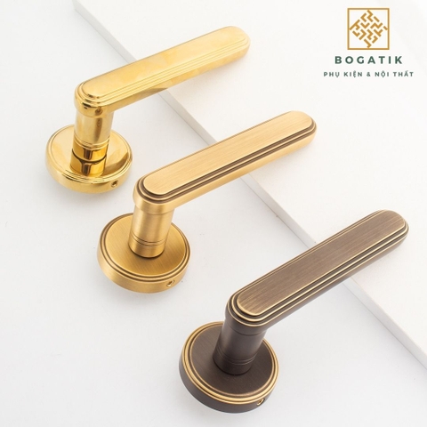 Khóa cửa phòng tách rời, im lặng kiểu Trung Quốc mới hoàn toàn bằng đồng sang trọng nhẹ nhàng DTD721