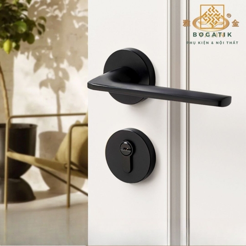 Khóa cửa phòng tách rời, im lặng  hoàn toàn bằng đồng sang trọng nhẹ nhàng DTD736