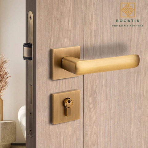Khóa cửa phòng tách rời, im lặng hoàn toàn bằng đồng sang trọng nhẹ nhàng DTD737