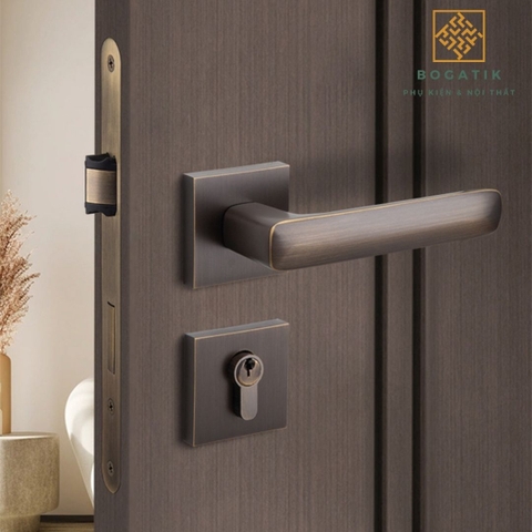 Khóa cửa phòng tách rời, im lặng hoàn toàn bằng đồng sang trọng nhẹ nhàng DTD737