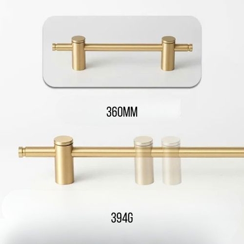 Tay nắm tủ quần áo hình nơ BOWA, núm tủ đồng thau nhẹ nhàng sang trọng phong cách Pháp