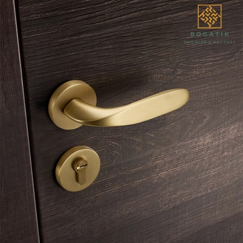 Khóa cửa phòng tách rời, im lặng hoàn toàn bằng đồng sang trọng nhẹ nhàng DTD743