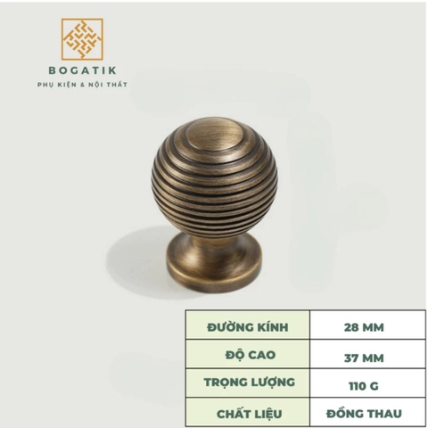 Tay nắm cửa tủ ĐỒNG THAU, tay nắm tủ quần áo, tủ bếp cao cấp màu đồng cổ DT812