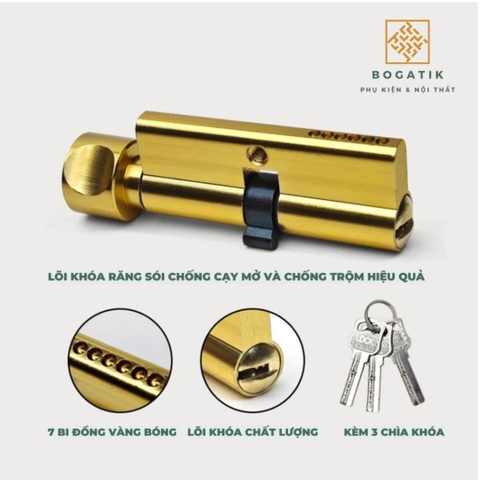 Khoá cửa tay gạt tay nắm cửa gỗ MIKI hợp kim nhôm phong cách hiện đại và chất lượng cao