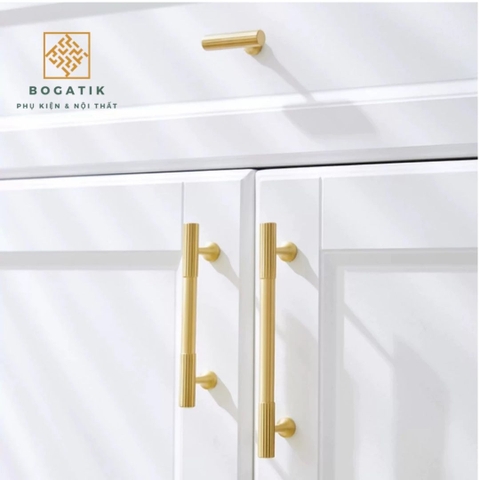 Tay nắm tủ ĐỒNG THAU DT809, tay nắm tủ quần áo tủ bếp phong cách hiện đại sang trọng đẳng cấp