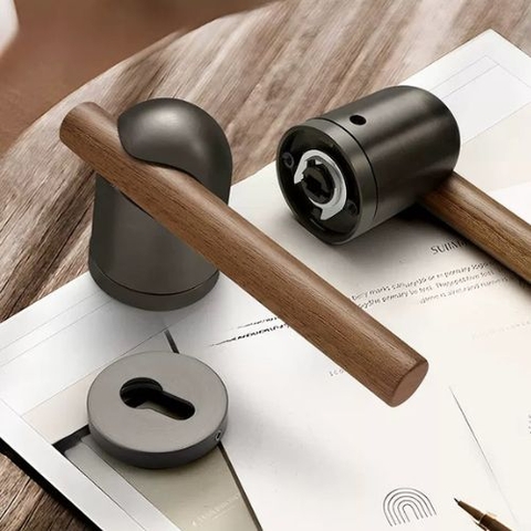 Tay nắm cửa phòng, khoá phân thể tay gạt ANTOINE chất liệu hợp kim kẽm cao cấp