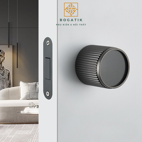 Khoá cửa phòng, tay nắm cửa gỗ INNOVA, hợp kim kẽm phong cách tối giản Minimalism sang trọng, Bắc Âu