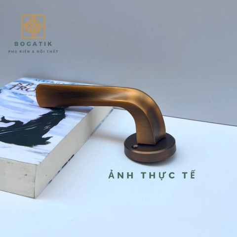 Tay nắm cửa phân thể, khóa cửa phòng SORA, hợp kim nhôm phong cách hiện đại tối giản