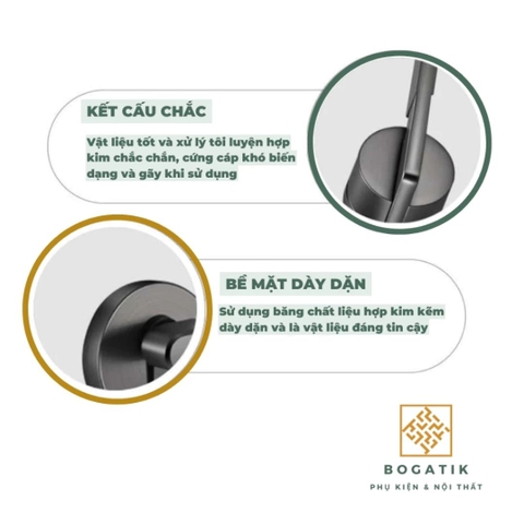 Khoá cửa tay gạt khóa cửa gỗ OPERA công trình chất liệu hợp kim nhôm 3 MÀU tinh tế và chất lượng tốt