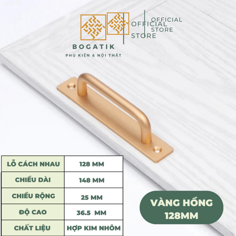 Tay nắm cửa ngăn kéo tay nắm cửa kéo chất liệu hợp kim nhôm sơn tĩnh điện bắt vít chất lượng cao