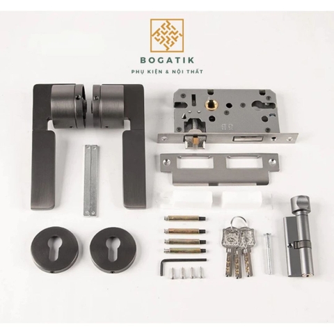 Khoá cửa tay gạt khóa cửa gỗ OPERA công trình chất liệu hợp kim nhôm 3 MÀU tinh tế và chất lượng tốt