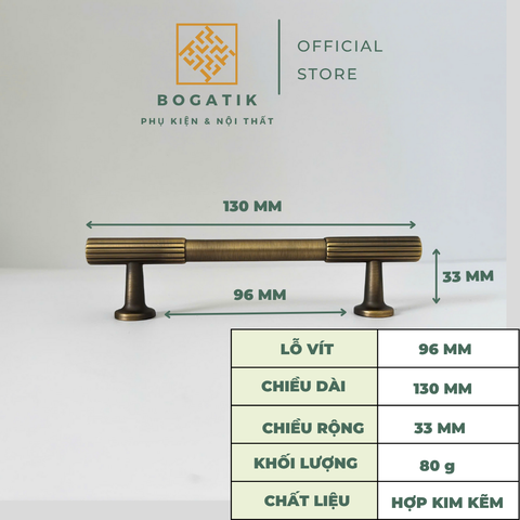 Tay nắm cửa tủ phong cách ANTIQUE hiện đai chất liệu hợp kim KẼM chất lượng cao Vintage