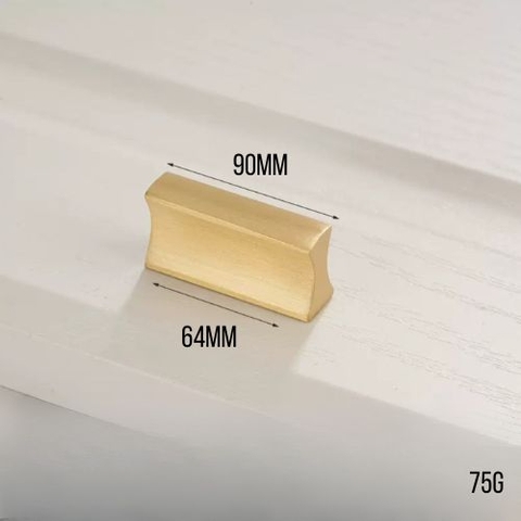 Tay nắm tủ quần áo hình nơ BOWA, núm tủ đồng thau nhẹ nhàng sang trọng phong cách Pháp